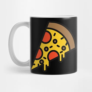 Cheese Dripping Cheesy Pizza Illustration Mug
